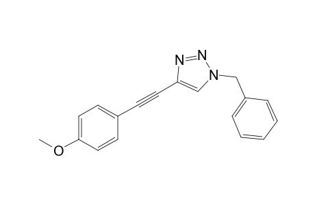 4-[(4-methoxyphenyl)ethynyl]-1-benzyl-1H-1,2,3-triazole