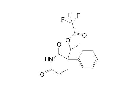 (1-Hydroxyethyl)glutethimide triflouroacetate