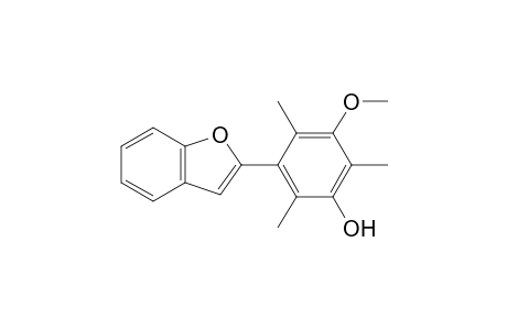 2-(3-hydroxy-5-methoxy-2,4,6-trimethylphenyl)benzofuran