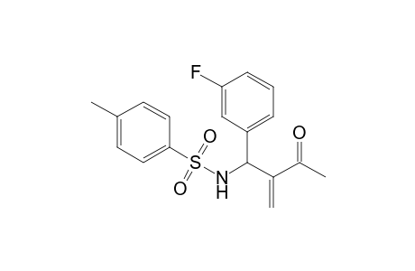 N-[1-(3-fluorophenyl)-2-methylene-3-oxo-butyl]-4-methyl-benzenesulfonamide