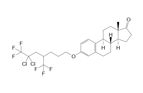 (8R,9S,13S,14S)-3-((6,6-dichloro-7,7,7-trifluoro-4-(trifluoromethyl)heptyl)oxy)-13-methyl-6,7,8,9,11,12,13,14,15,16-decahydro-17H-cyclopenta[a]phenanthren-17-one