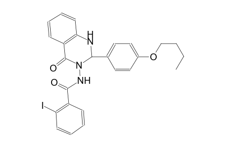 N-(2-(4-butoxyphenyl)-4-oxo-1,4-dihydro-3(2H)-quinazolinyl)-2-iodobenzamide