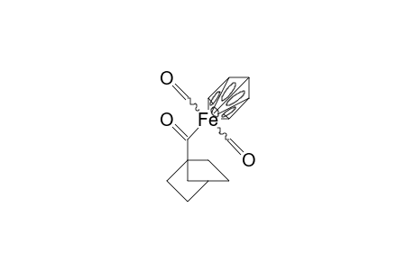 [Bicyclo(2.2.1)hept-1-yl-carbonyl]-/.eta.-5/-cyclopentadienyl iron dicarbonyl