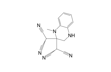 1-Methyl-2,2-di(dicyanomethyl)-1,2,3,4-tetrahydro-1,4-benzodiazine