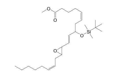 Methyl 8-(tert-butyldimethylsiloxy)-11,12-epoxyeicosan-5(Z),9(E),14(Z)-trienoate