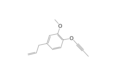 Benzene, 2-methoxy-4-(2-propenyl)-1-(1-propynyloxy)-