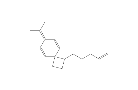 7-(1'-Methylethylidene)-1-(4"-pentenyl)-spiro[3.5]nona-5,8-diene