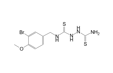 N~1~-(3-bromo-4-methoxybenzyl)-1,2-hydrazinedicarbothioamide