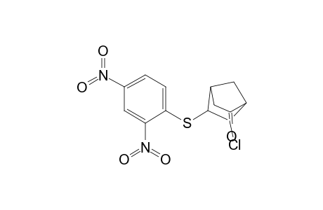 Bicyclo[2.2.1]heptan-2-one, 6-chloro-5-[(2,4-dinitrophenyl)thio]-, (5-exo,6-endo)-(.+-.)-