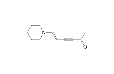 5-Hexen-3-yn-2-one, 6-(1-piperidinyl)-