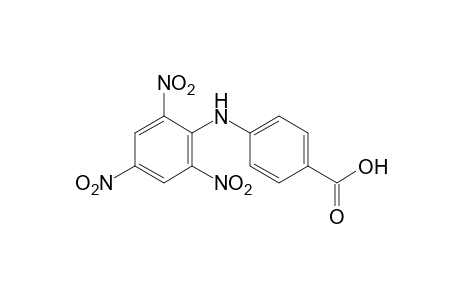 p-(2,4,6-trinitroanilino)benzoic acid