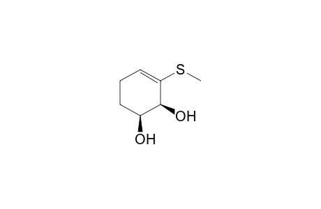(1S,2S)-3-Methylsulfanyl-cyclohex-3-ene-1,2-diol