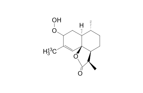 [15-13C]-Dihydro-epi-deoxy-3-hydrperoxyarteannuin B