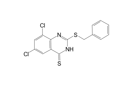 2-Benzylthio-6,8-dichloroquinazoline-4(3H)-thione