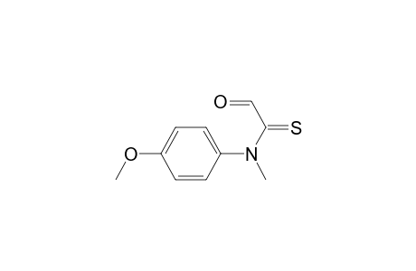 N-(4-methoxyphenyl)-N-methyl-2-oxoethanethioamide