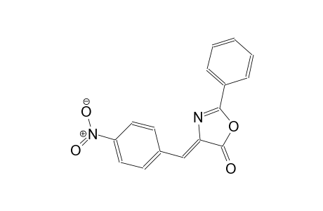 (4Z)-4-(4-nitrobenzylidene)-2-phenyl-1,3-oxazol-5(4H)-one