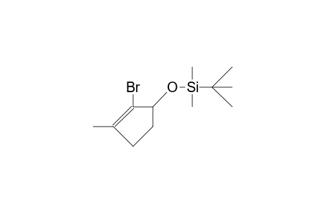 1-Bromo-2-methyl-5-(T-butyl-dimethyl-silyloxy)-1-cyclopentene