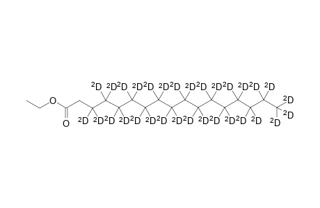 Ethyl 2,2-diprotio-hentriacontadeutero-heptadecanoate