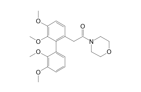 4-(2,2',3,3'-Tetramethoxybiphenyl-6-yl)acetyl morpholine