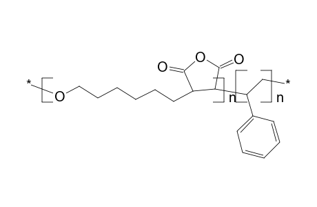 Poly(hexamethylenemaleate-co-styrene)