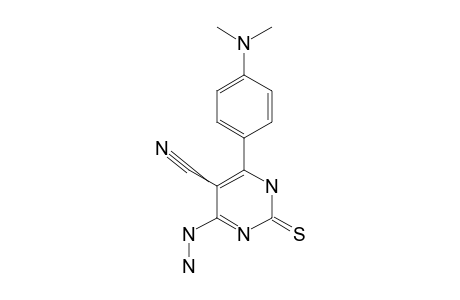 6-(PARA-DIMETHYLAMINOPHENYL)-4-HYDRAZIDO-2-THIOXO-1,2-DIHYDROPYRIMIDINE-5-CARBONITRILE