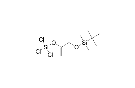 TRICHLORO-[[1-[(1,1-DIMETHYLETHYL)-DIMETHYL-SILYLOXYMETHYL]-ETHENYL]-OXY]-SILANE