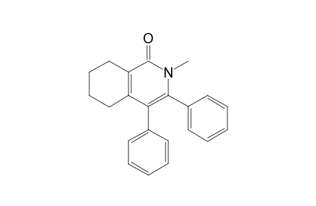 2-Methyl-3,4-diphenyl-5,6,7,8-tetrahydroisoquinolin-1(2H)-one