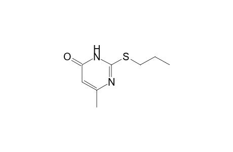 6-methyl-2-(propylthio)-4(3H)-pyrimidinone