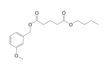 Glutaric acid, butyl 3-methoxybenzyl ester