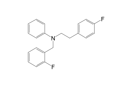 N-[2-(4-Fluorophenyl)ethyl]-N-(2-fluorobenzyl)aniline