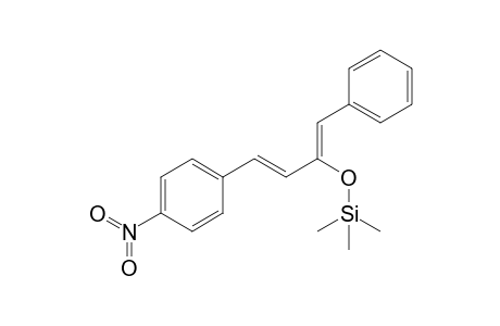 (1Z,3E)-1-Phenyl-2-trimethylsilyloxy-4-(4-nitrophenyl)-1,3-butadiene