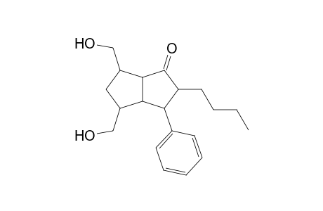 4,6-Bis(hydroxymethyl)-2-butyl-3-phenylhexahydropentalen-1(2H)-one