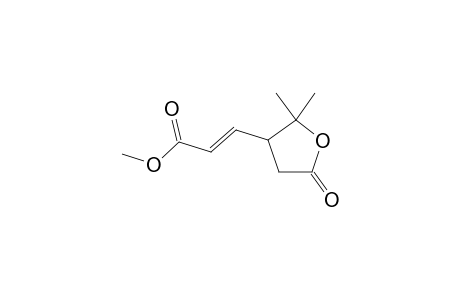 (E)-METHYL-3-(2,2-DIMETHYL-5-OXOTETRAHYDROFURAN-3-YL)-ACRYLATE