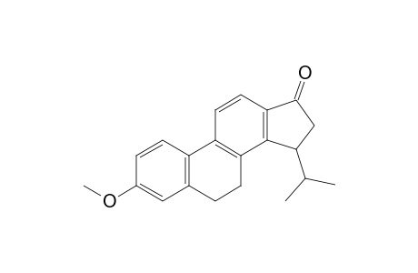 15-ISOPROPYL-3-METHOXY-6,7,15,16-TETRAHYDROCYCLOPENTA-[A]-PHENANTHREN-17-ONE