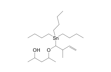 4-(1'-Tributylstannyl-2'-methylbut-3',4'-enoxy)pentan-2-ol