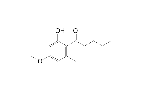 1-(2-hydroxy-4-methoxy-6-methylphenyl)-1-pentanone