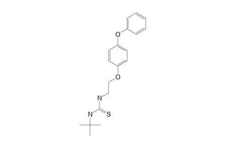 N-(1-TERT.-BUTYL)-N-[2-(4-PHENOXYPHENOXY)-ETHYL]-THIOUREA