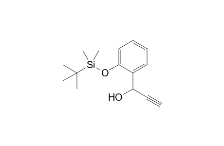 1-[2-[tert-butyl(dimethyl)silyl]oxyphenyl]prop-2-yn-1-ol