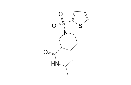 N-isopropyl-1-(2-thienylsulfonyl)-3-piperidinecarboxamide
