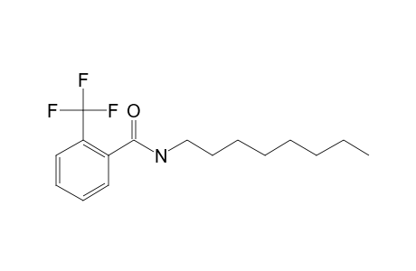 Benzamide, 2-(trifluoromethyl)-N-octyl-