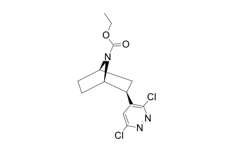 exo-2-(3,6-Dichloropyridazin-4-yl)-7-azabicyclo[2.2.1]heptane-7-carboxylic Acid Ethyl Ester