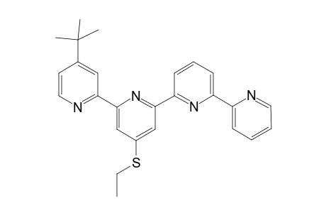 4-tert-Butyl-4'-(ethylthio)-2,2':6",2"'-quaterpyridine