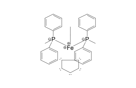 Iron, (.eta.5-2,4-cyclopentadien-1-yl)ethylbis(methyldiphenylphosphine)-