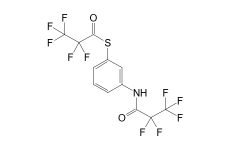 S-3-(2,2,3,3,3-pentafluoropropanamido)phenyl 2,2,3,3,3-pentafluoropropanethioate