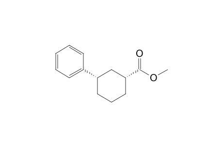 (1R,3S)-3-Phenyl-1-(methoxycarbonyl)cyclohexane