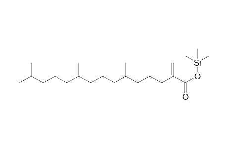 2-Methylidene-6,10,14-trimethylpentadecanoic acid trimethylsilyl ester