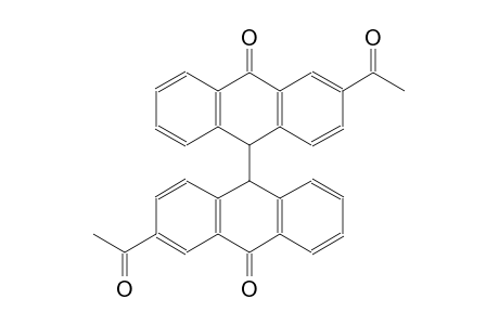 3,3'-diacetyl-[9,9'-bianthracene]-10,10'(9H,9'H)-dione