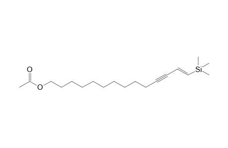 (14-Acetoxytetradec-2-en-3-yn-1-yl)trimethylsilane