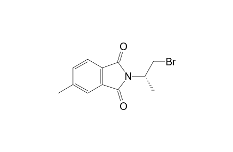 (+)-(S)-2-(2-Bromo-1-methylethyl)-5-methyl-1H-isoindole-1,3(2H)-dione