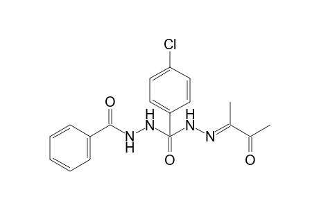 Biacetyl .alpha.-Benzoylhydrazino 4-chlorobenzoyl hydrazone